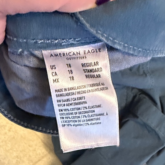 American Eagle Outfitters Navy Jogger Pants - Picture 11 of 11